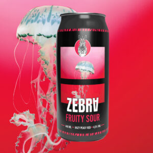 Hazy Peasy Red : Fruity Sour Fraise - 44cl